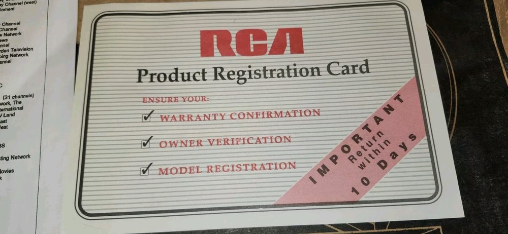 Rca Digital Satellite System Model Ds502mlb New In Opened Box