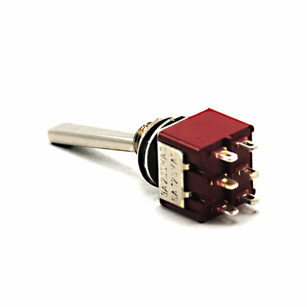 10pcs Toggle Switch For Amplifier DAC Long Flat Handle/Amplifier Chassis Raw