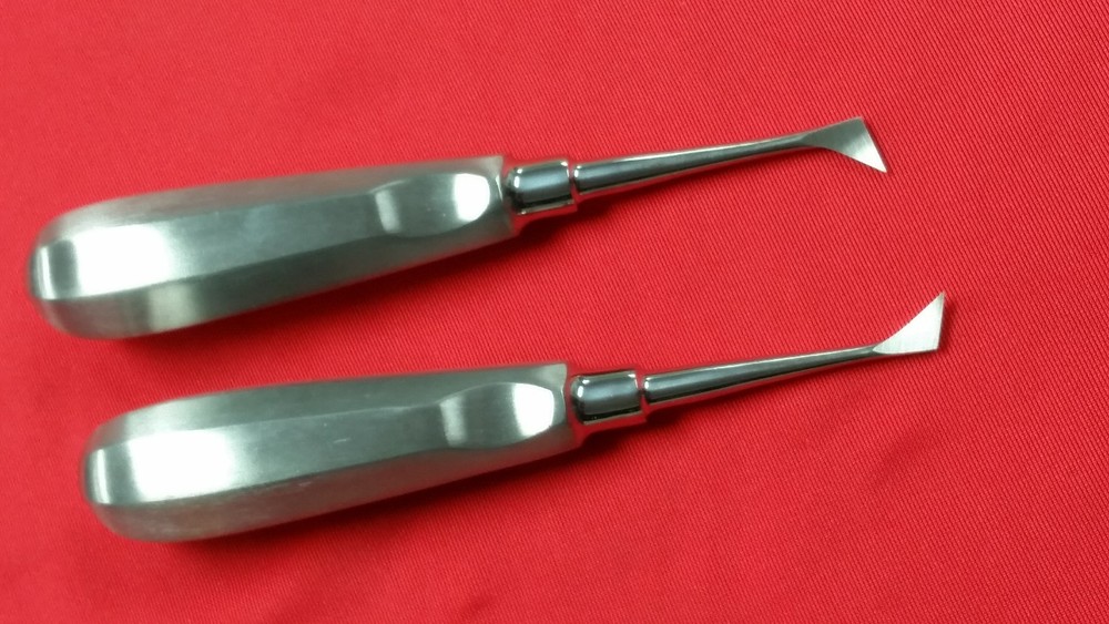 2 Dental Elevator Cryer # 25 & 26 Surgical Instruments