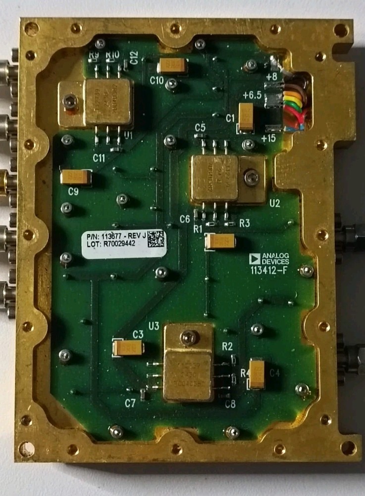 Hittite Multi-Channel Microwave Amplifier  L-S-C Band Signal Processing Modulе.