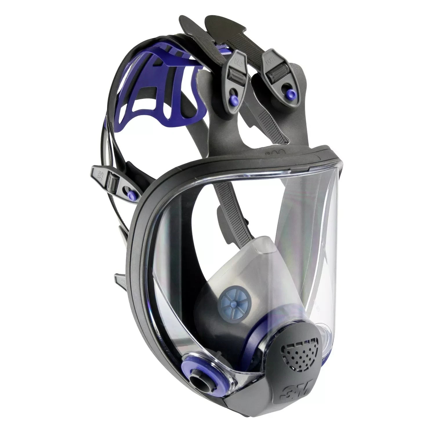 NEW! 3M Reusable Full Face Respirator Facepiece Construction Riot Gas Mask SMALL