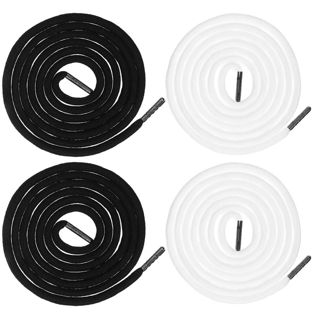 Drawstring Cord for Sweatpants Soft Cotton Rope Black Drawstrings