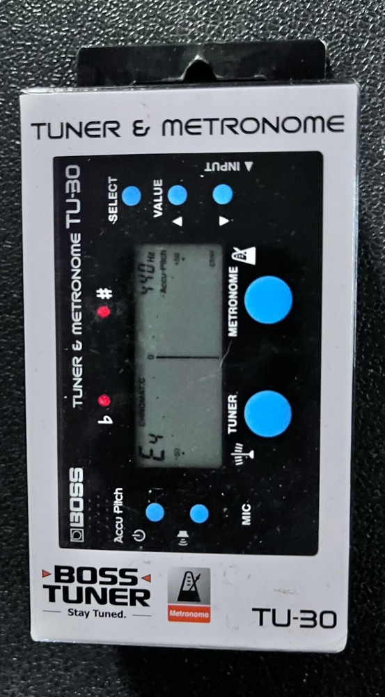 Boss TU-30 Tuner / Metronome