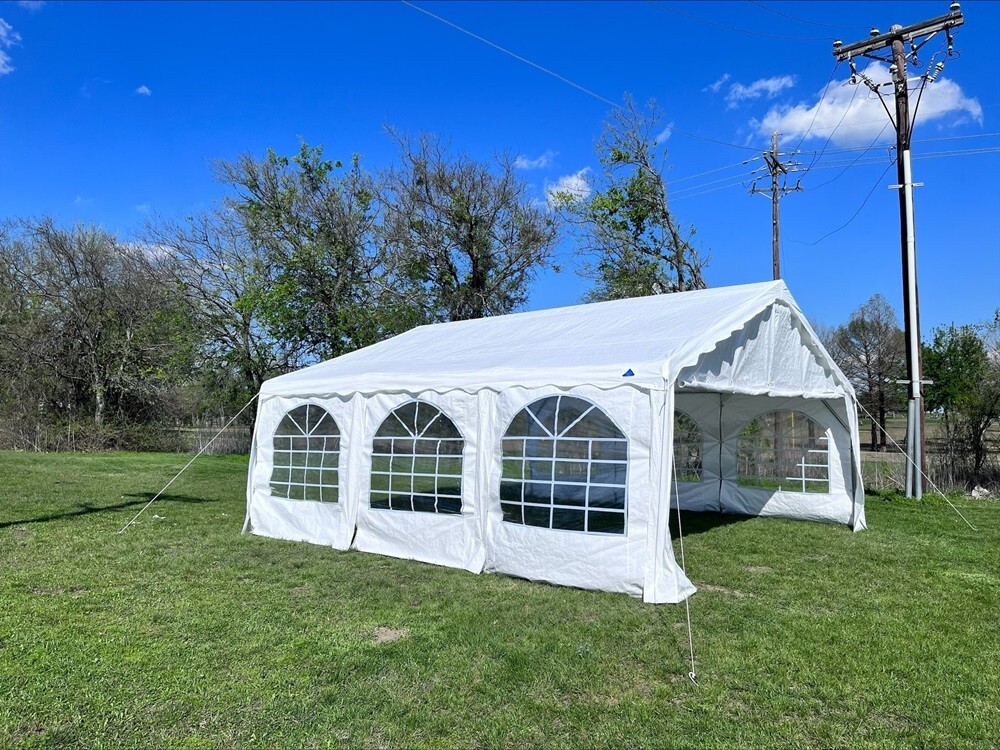 DELTA Canopies B Model 20'x20' PE Party Wedding Tent Canopy