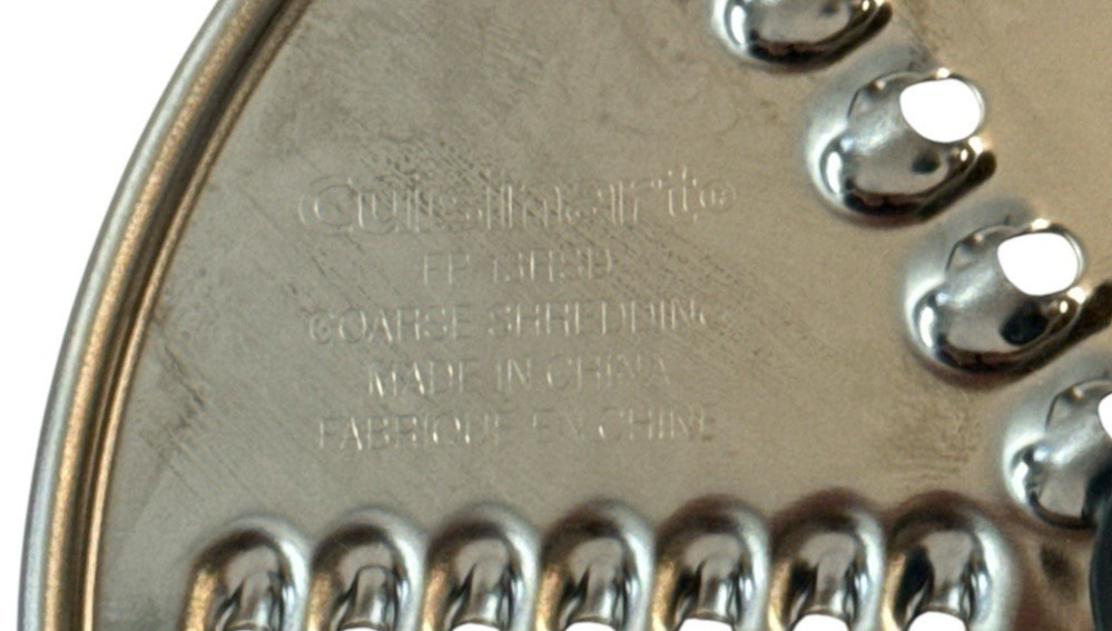 Cuisinart Food Processor FP-13RSD Coarse Shredding Disc Replacement Reversible