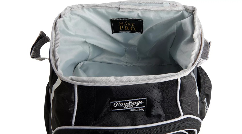 Rawlings GG Elite Bat Pack Backpack Black/Silver