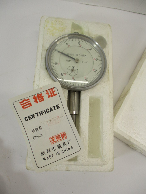 (2) Excellent Condition DIAL INDICATOR s(1) Horizontal .0005" (1) Vertical .001"