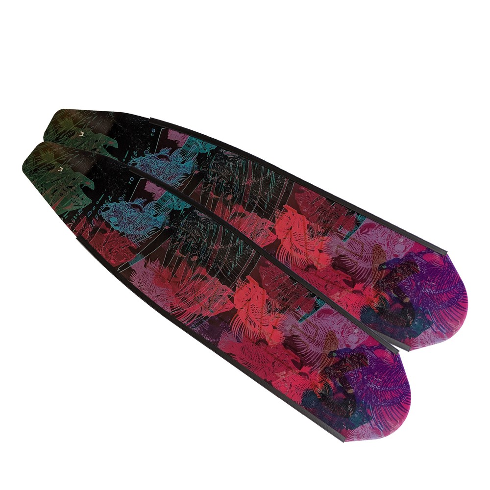 DiveR Bonefish Pink Composite Long Fin Blades