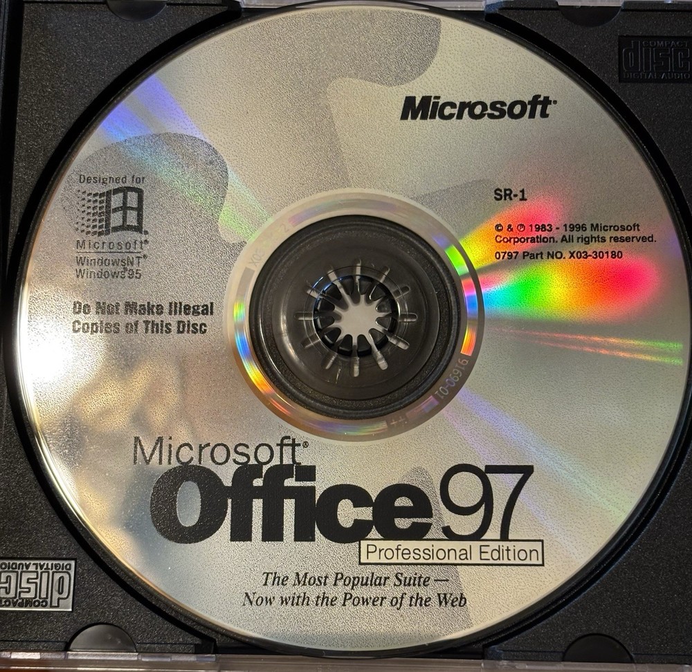 Microsoft Office 97 Professional Edition with CD-Key