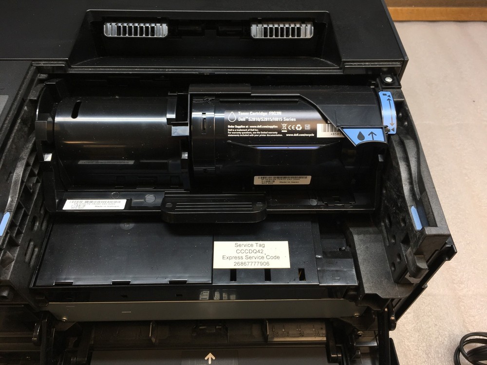 Dell S2810dn Workgroup Duplex Laser Printer with 21k Pg Ct See Description