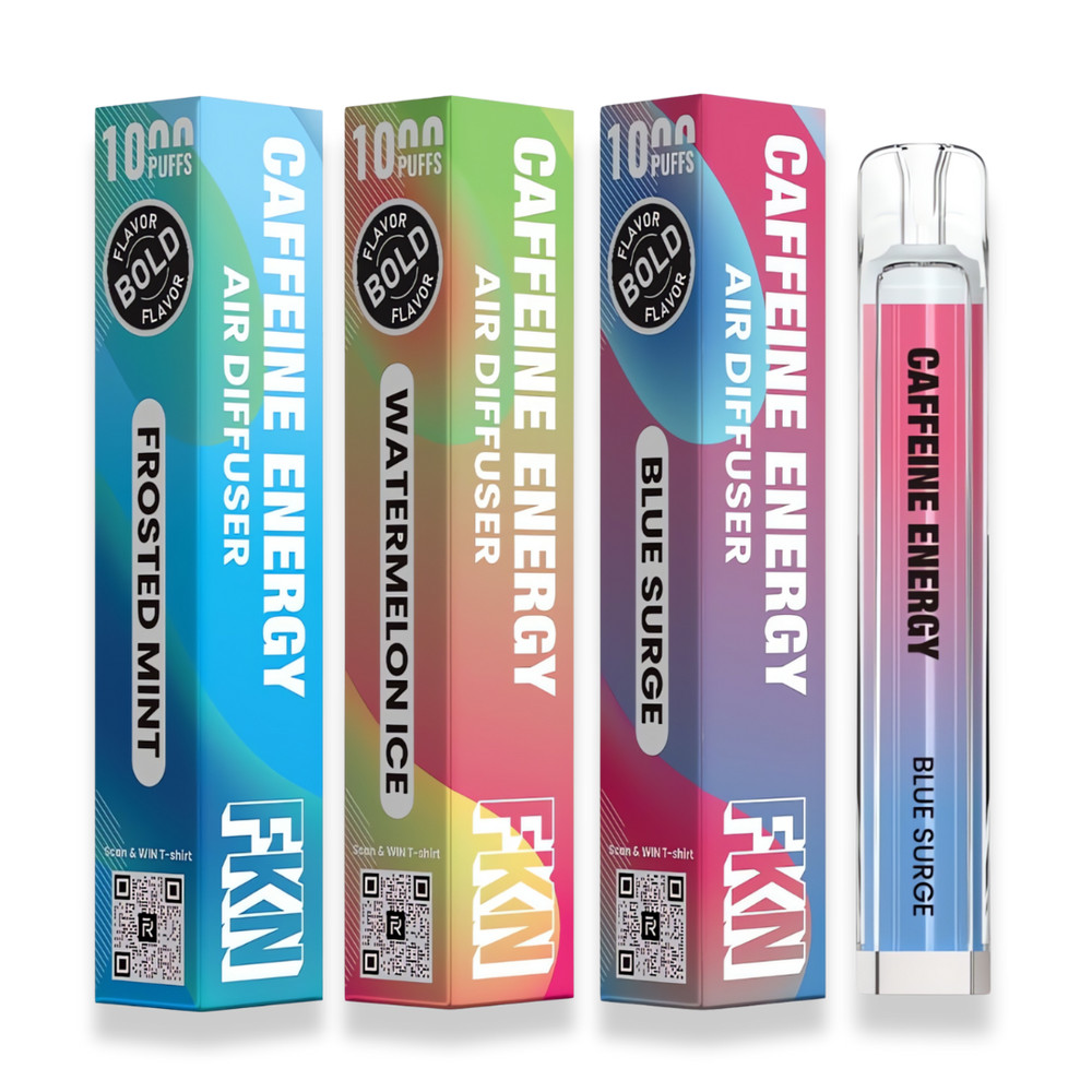FKN Diffuser Inhaler Bundle (3-Pack) – Frosted Mint • Blue Surge • Watermelon