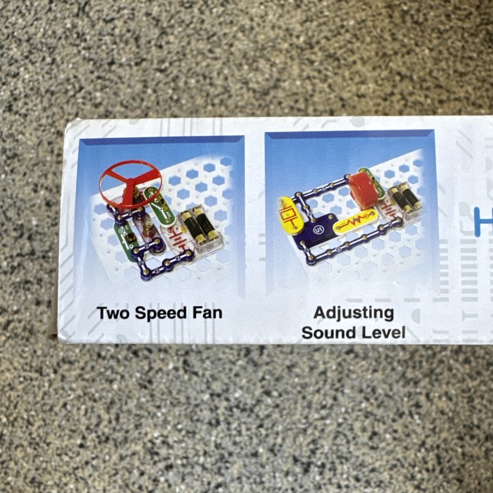 ELENCO Snap Circuits Jr. 100 Experiments Electronics Discovery Kit Model SC-100