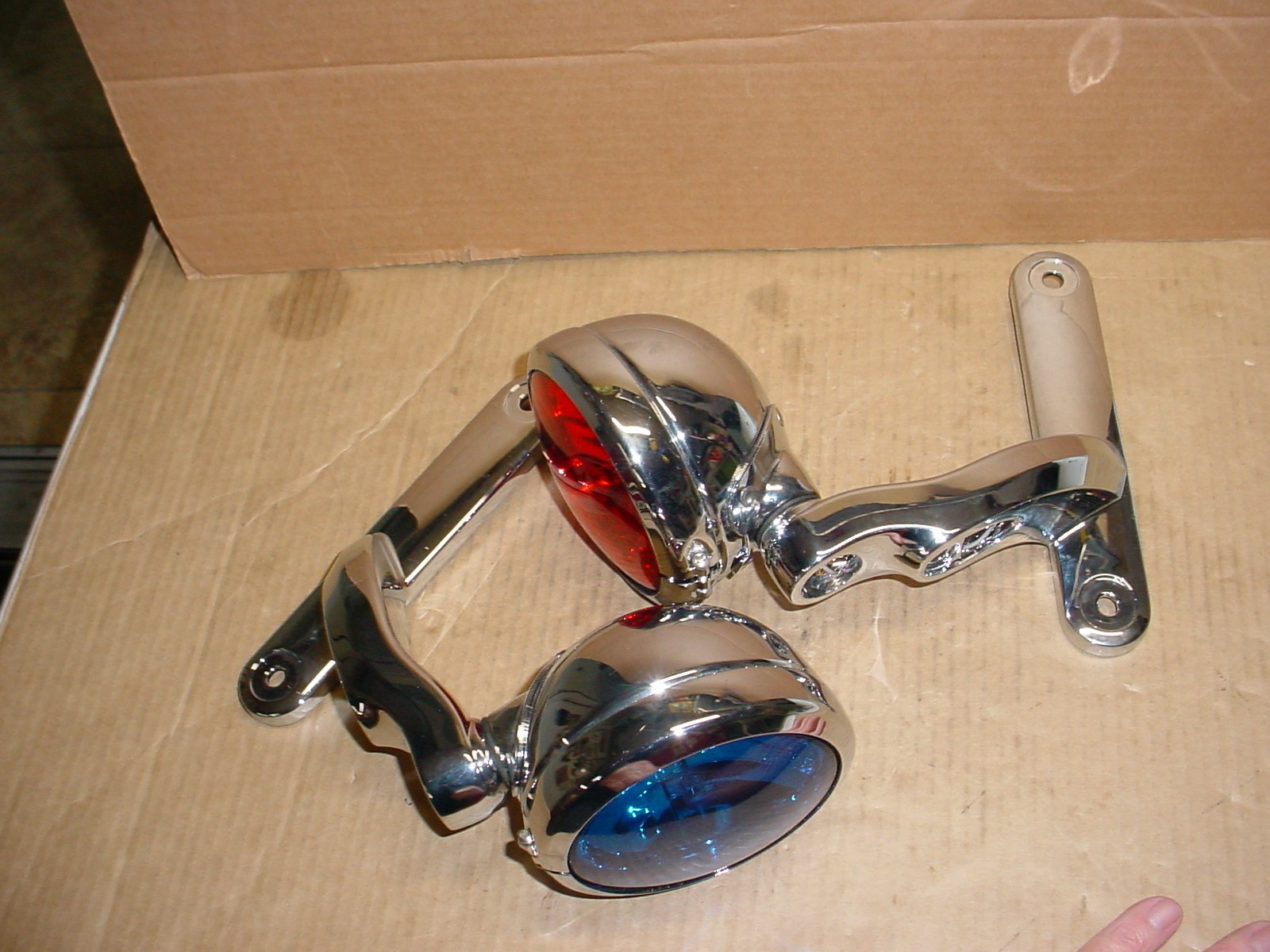 Harley Davidson 14-23  Road King Electra Glide Police Passing Fog Lamps FLHRP 