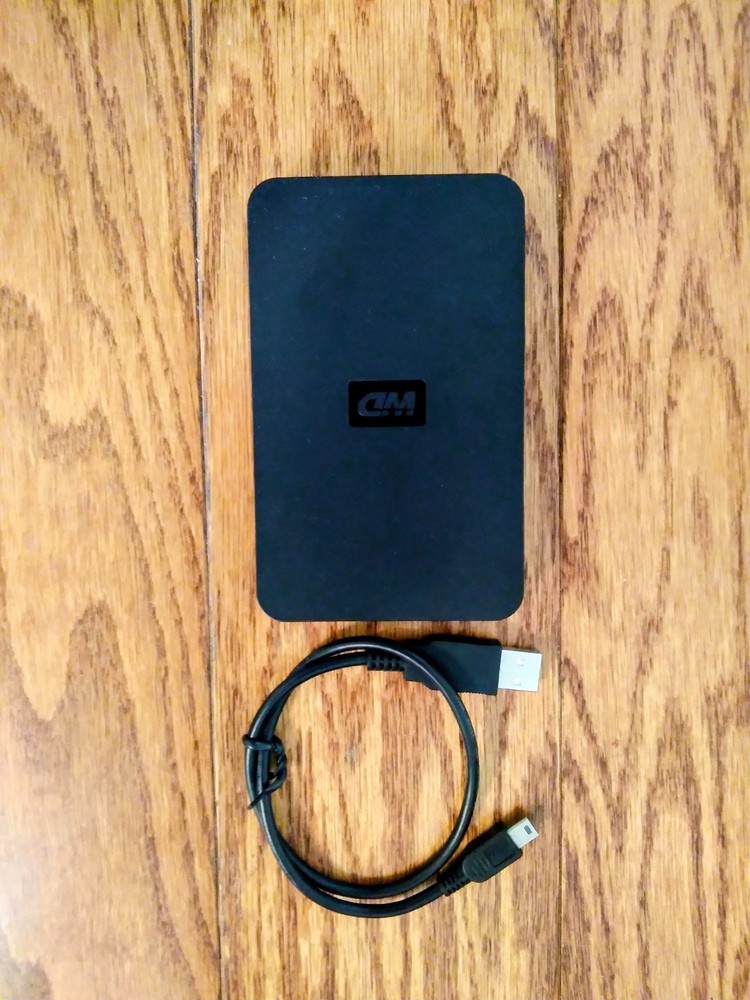 WD PORTABLE EXTERNAL HARD DRIVE 64OGB