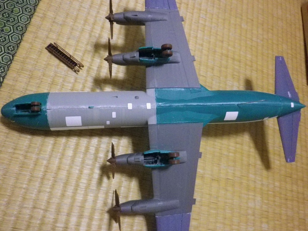 Lockheed L-188A Electra (3D fabricated 1/72 ABS kit)