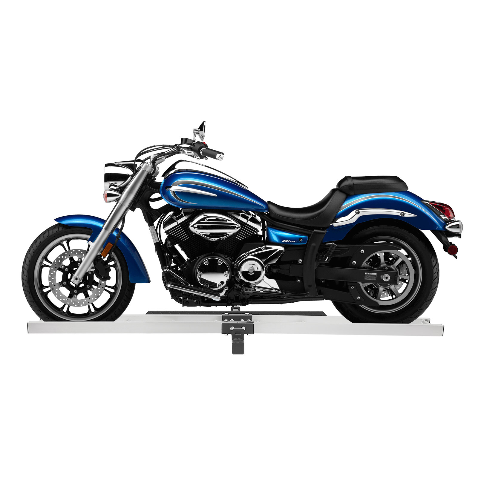 204kg/450lbs Motorcycle Carrier Aluminum Hitch Carrier For Dirt Bikes Bracket