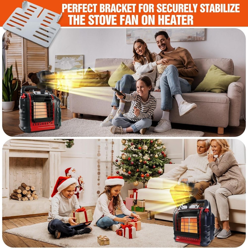 Efficient Heating Solutions: Aluminum Stove Fan Bracket for Mr. Heater Buddy