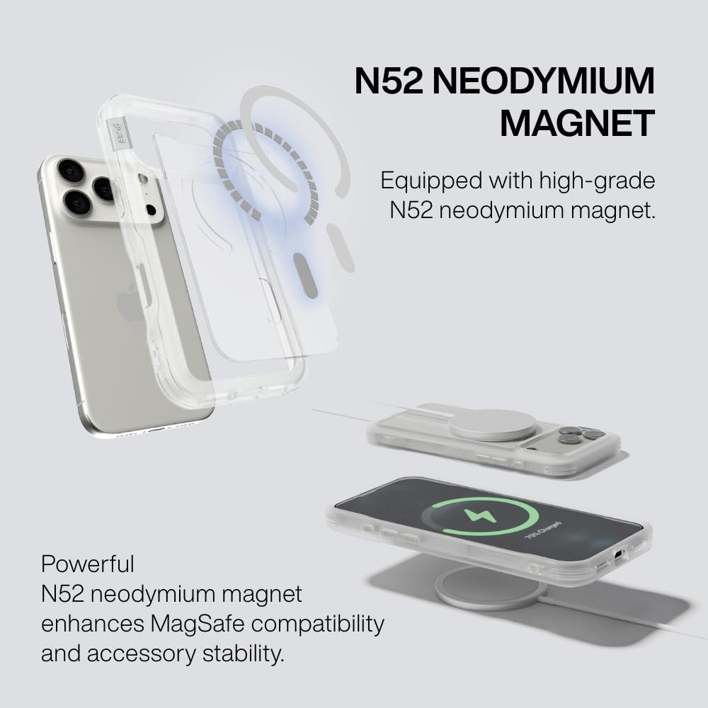 PLES Arche Magnetic Case, Compatible with iPhone 17 Pro Max, MagSafe Accessories