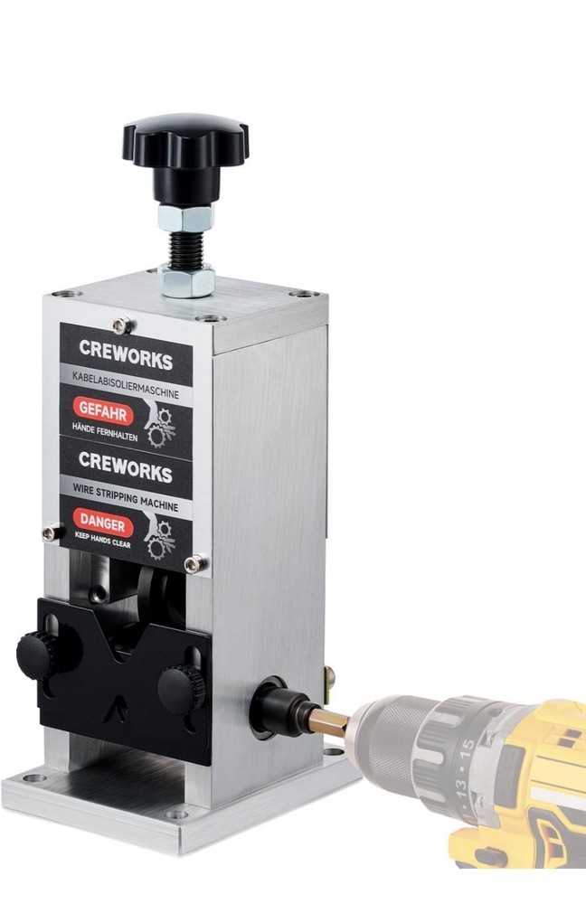 Manual Wire Stripper Machine, 0.06"-1" Wire Stripping Machine