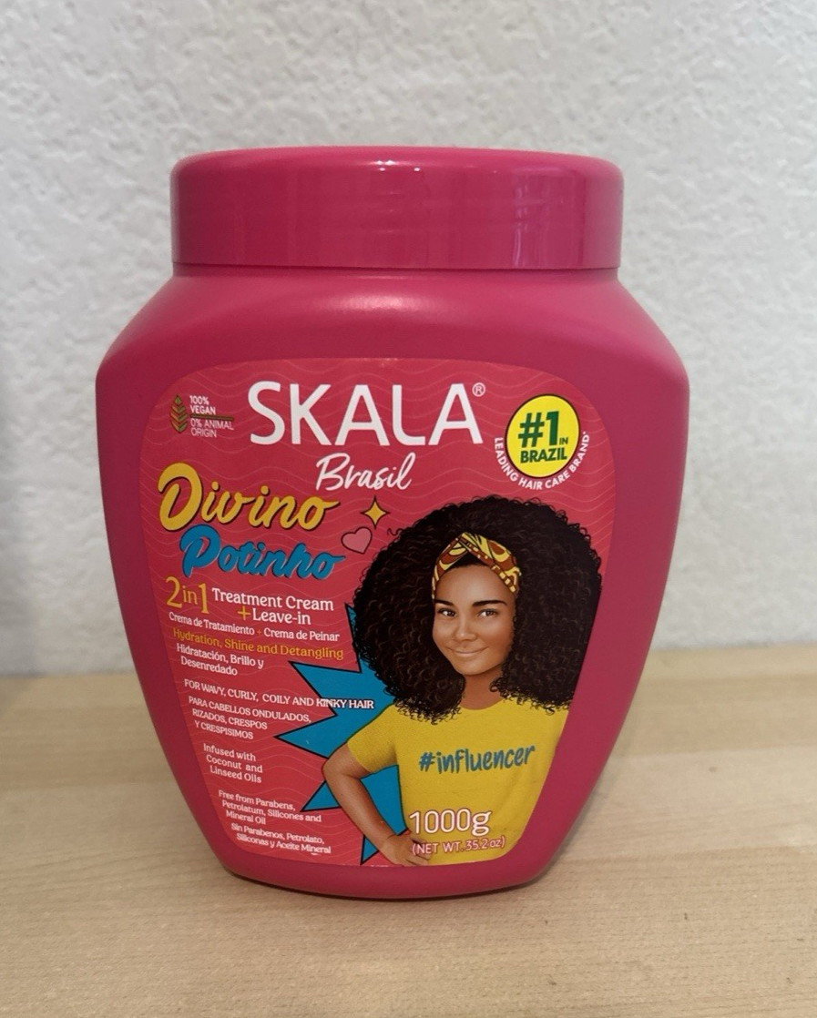 Skala Divino Potinho 2 in 1 Treatment Cream +Leave-in 100% vegan