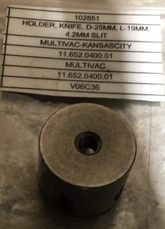 Multivac 102851 Holder, Knife Nos Surplus