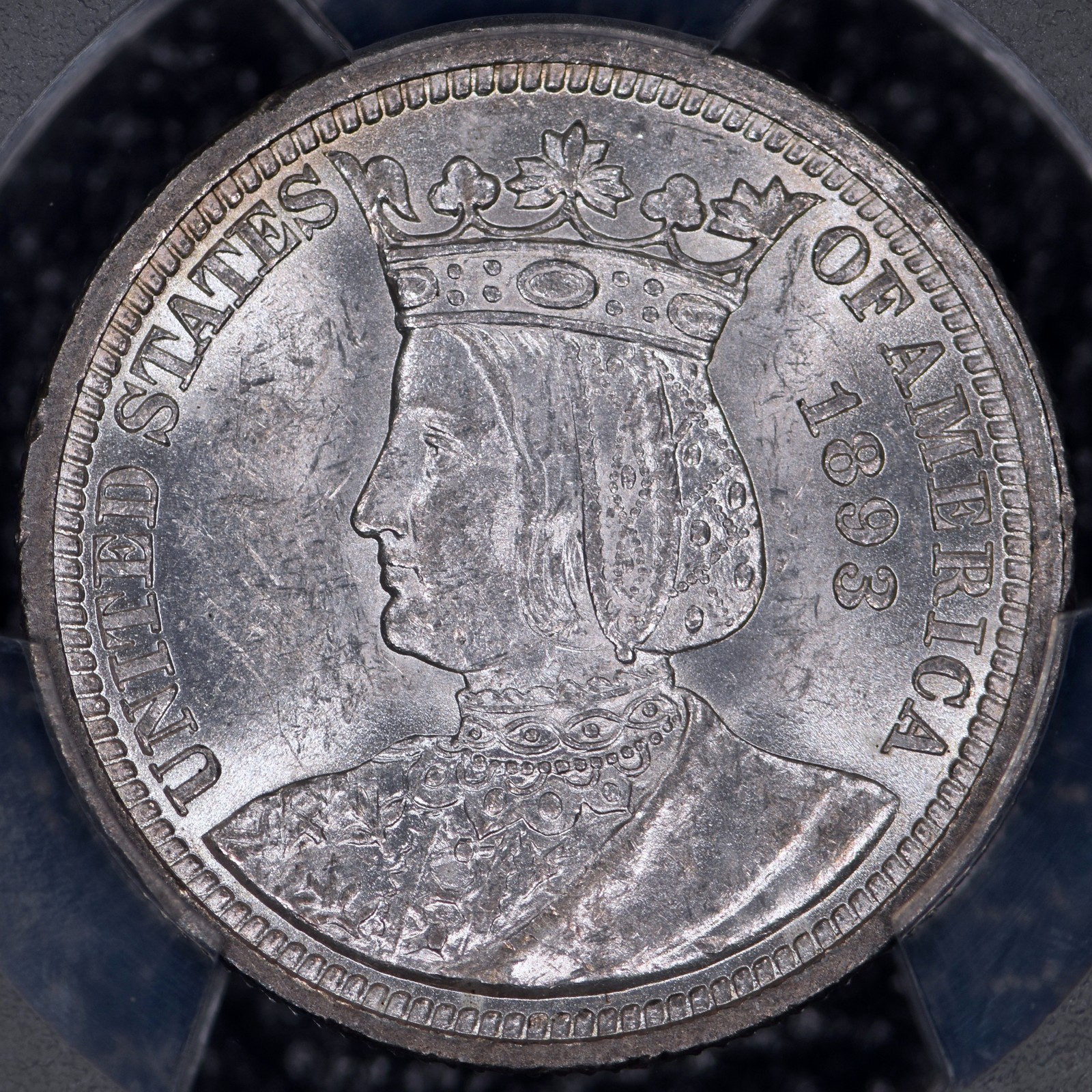1893 Isabella Commemorative Quarter PCGS MS62