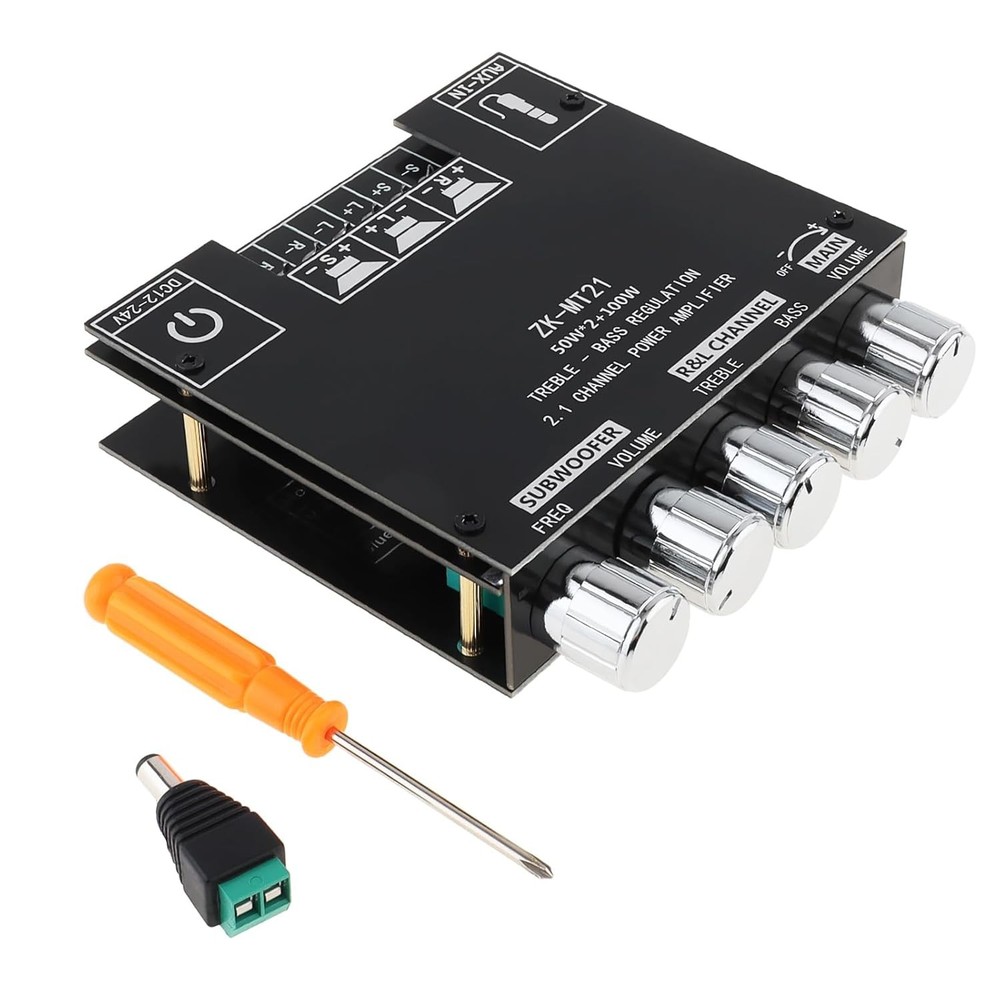 Bluetooth Power Amplifier Board with Subwoofer Audio Power Amplifier Module