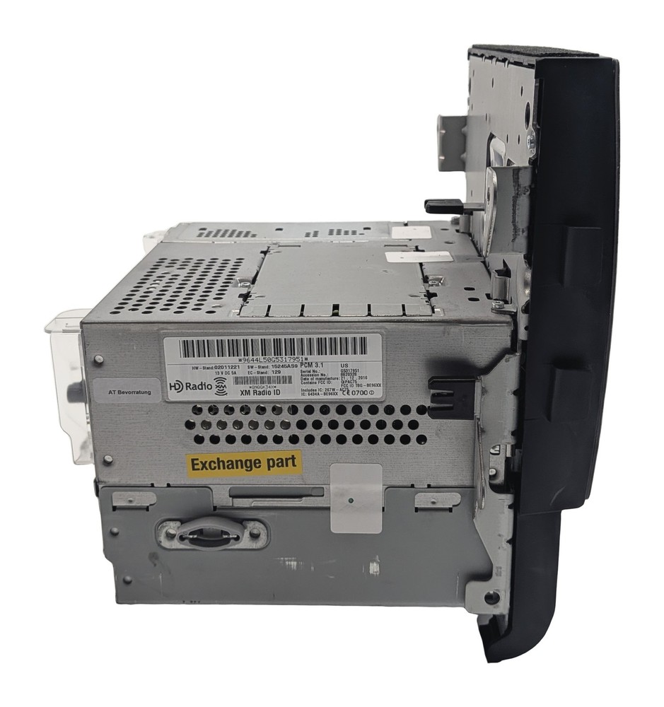 2015 PORSCHE MACAN (95B) PCM RADIO NAVIGATION COMMAND HEAD UNIT DISPLAY