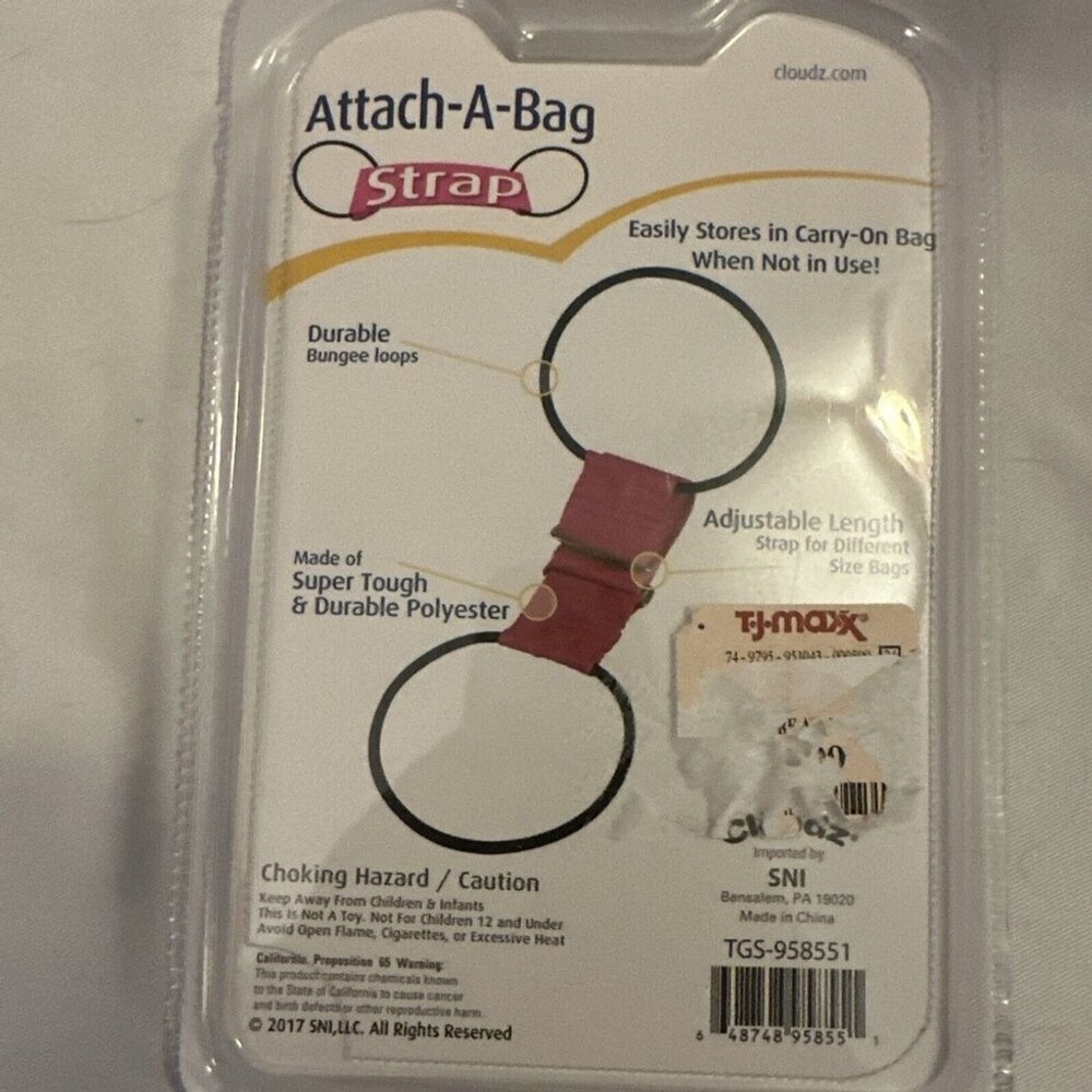 Cloudz Expanding Travel Attach A Bag Strap