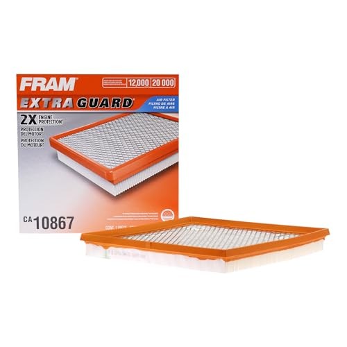 Extra Guard CA10867 Replacement Engine Air Filter for Select Cadillac One Size