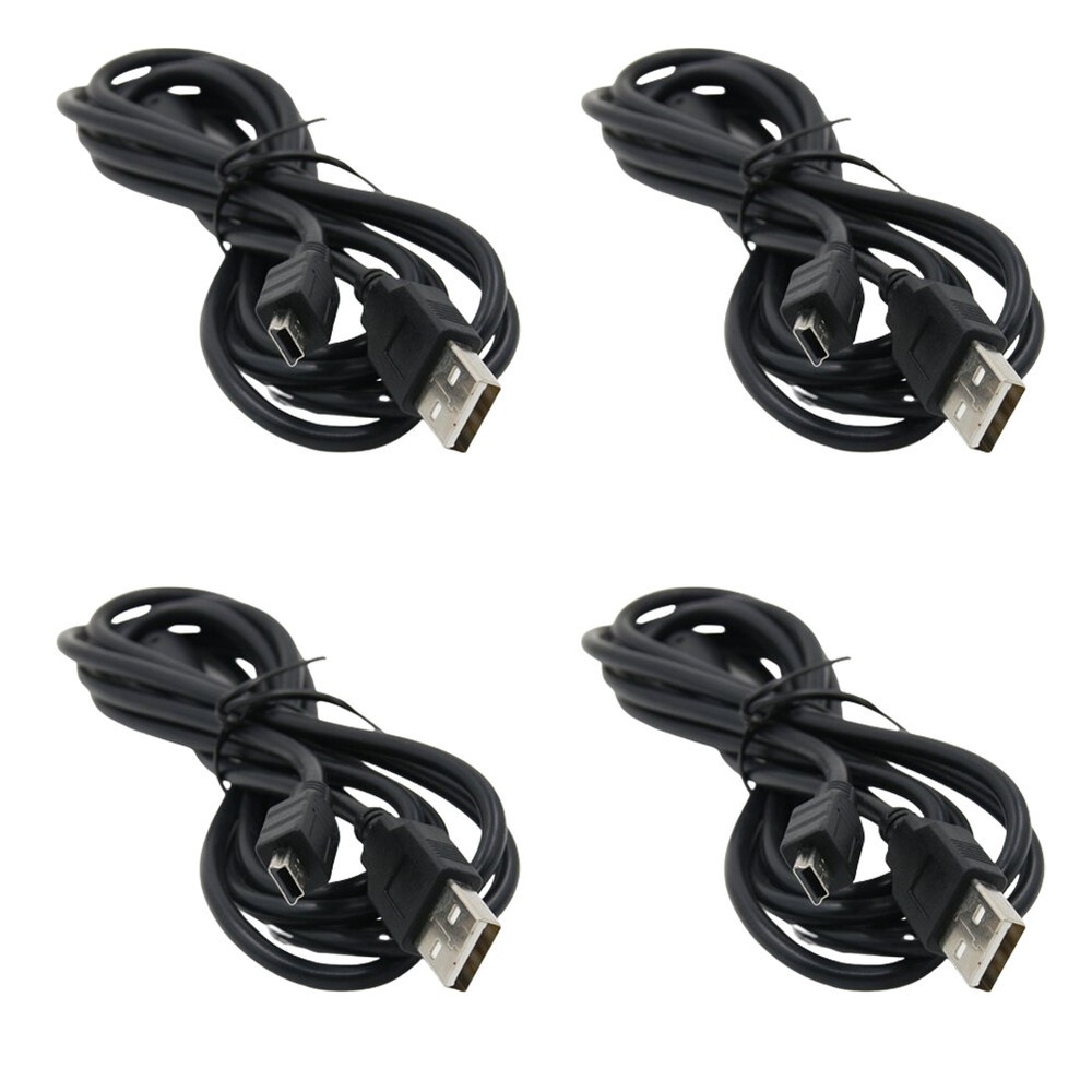 US 2-4Pc 10FT Wireless Controller USB Charging Cable for Sony PlayStation 3 PS3