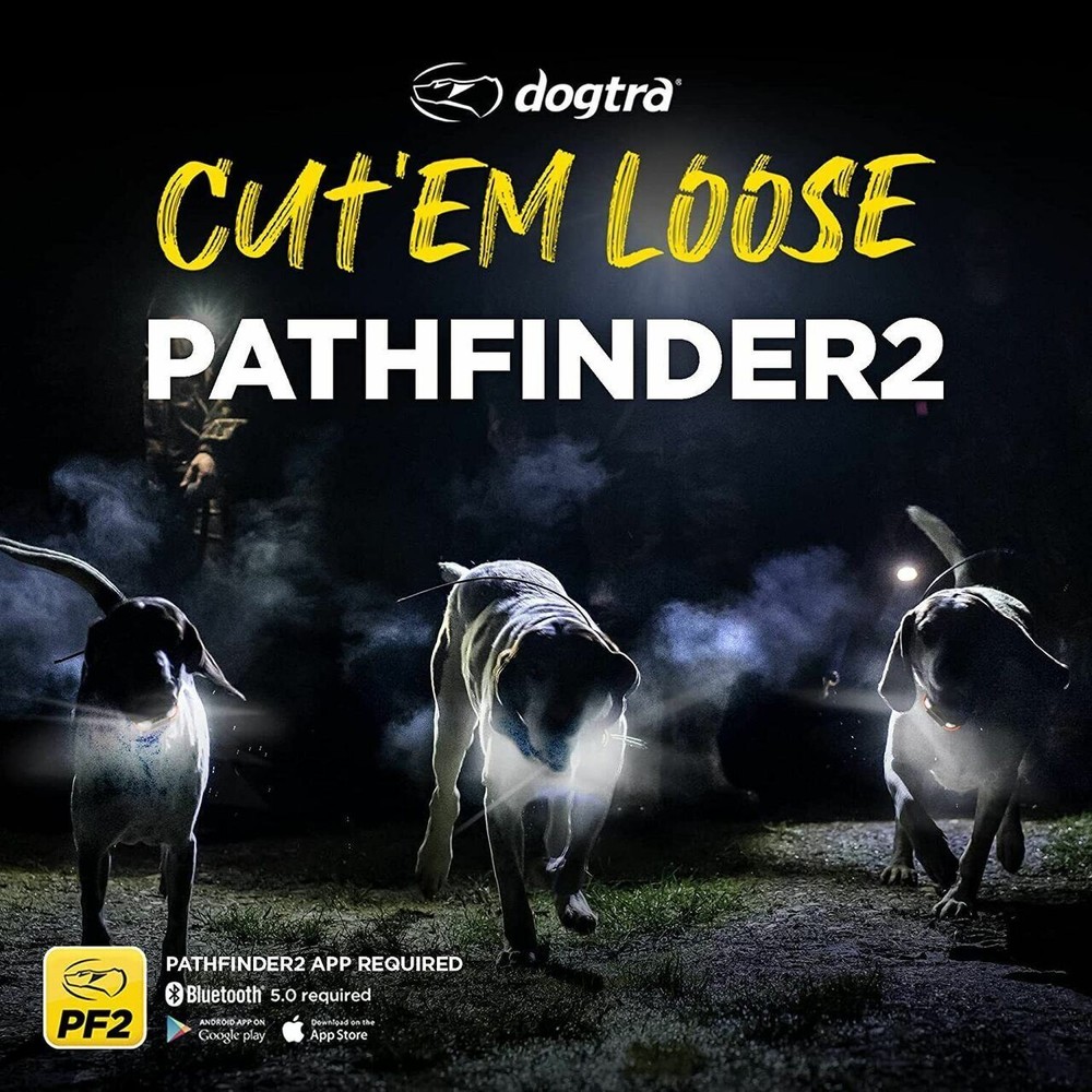 Dogtra PATHFINDER2 GPS 2 Dog Tracking, Training, E-Fence & LED Beacon Light Col