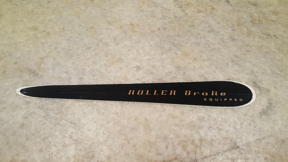 Roller Brake Decal Chain Stay Protector