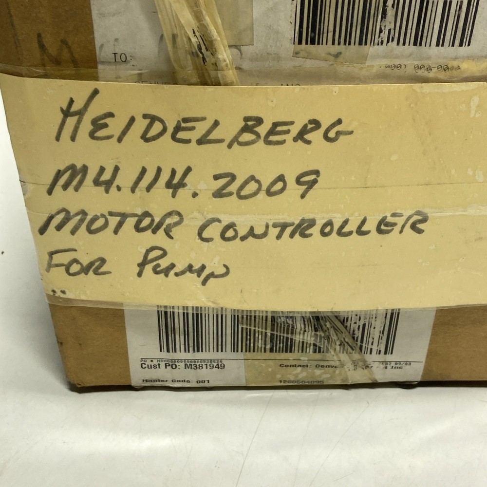 HEIDELBERG M4.114.2009 Motor Controller