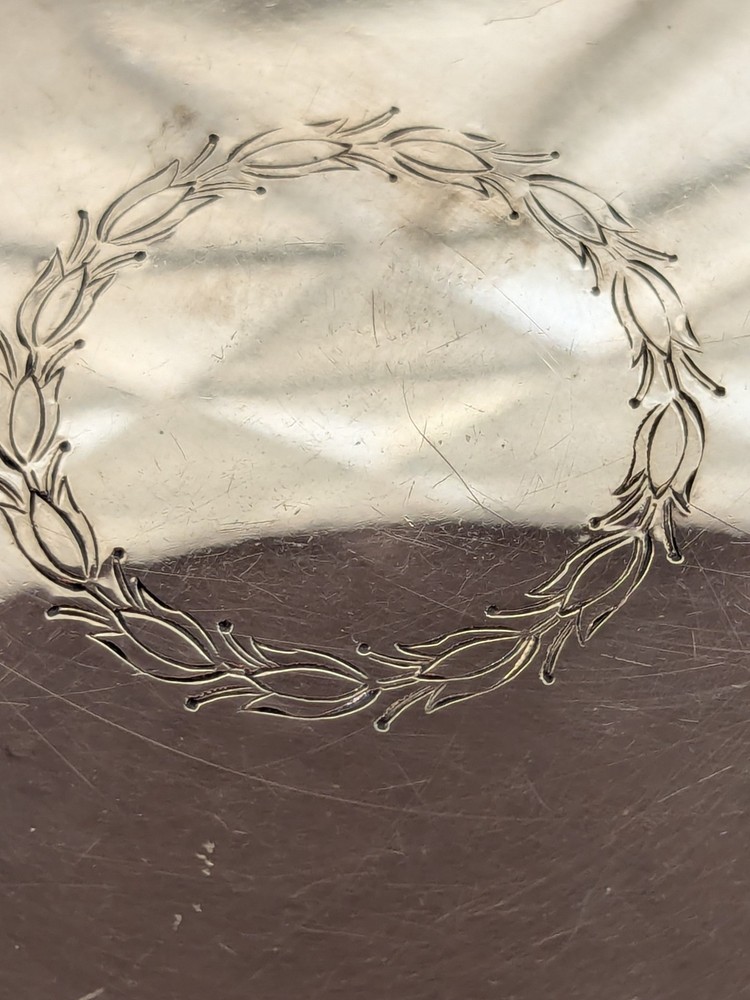 Chippendale International Silver Compote Pedestal Bowl Signed c1930's