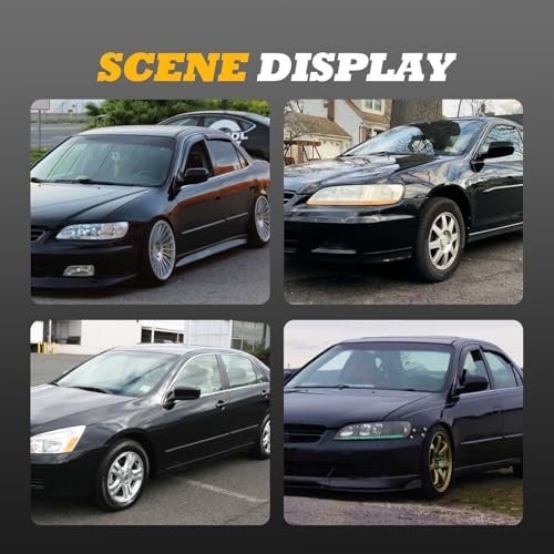 Driver Side Mirror Assembly Compatible with Accord 4-Door 1998-2002 Side Left