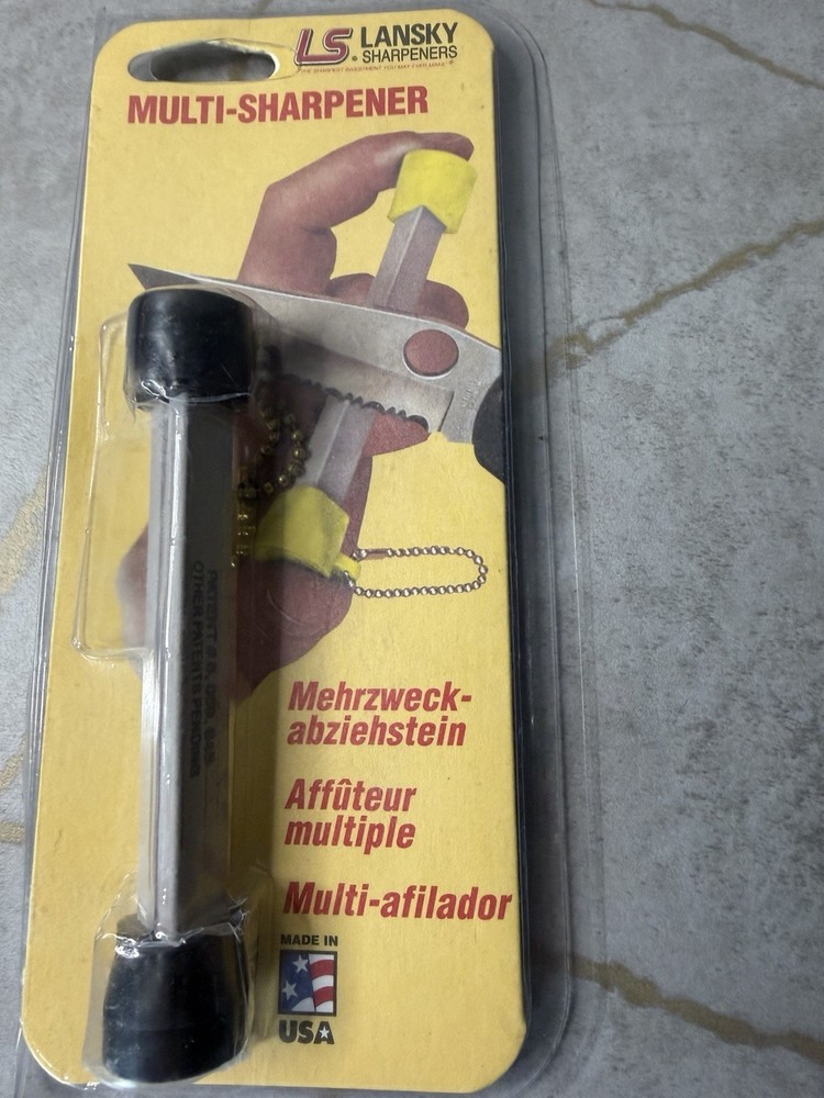 Lansky Portable Multi Sharpener Serrated & Regular Edge Knife Blade - LTRIM