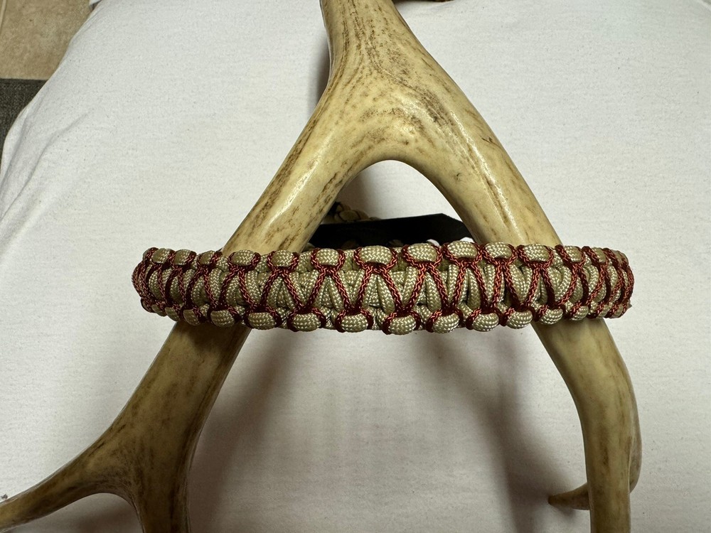 Tan And Rust Bow Wrist Sling