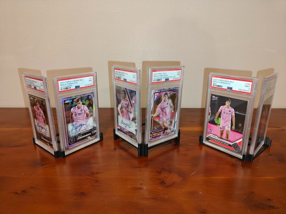 PSA Slab Display Easy Stack Black Sports card display