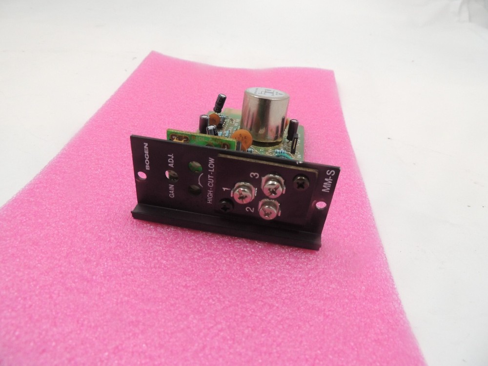 BOGEN COMMUNICATIONS MM-S,  Microphone Preamp Module