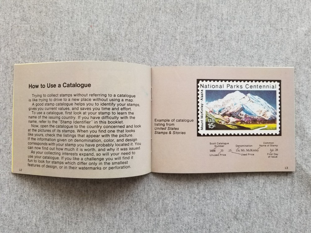 The ABC's Of Stamp Collecting 1974 Scott Publishing Booklet Beginner's Guide