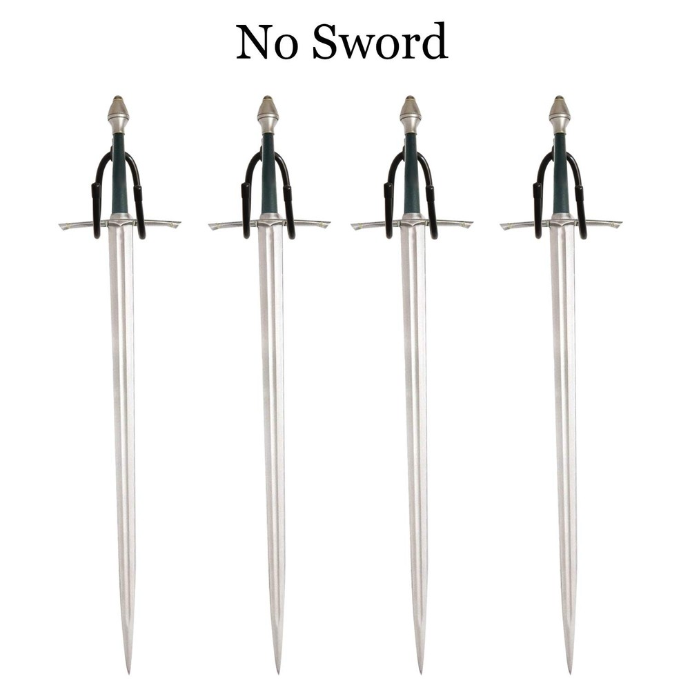 Adjustable Sword Wall Mount Rack Hanger Holder Hook Stand for Swords, Dagger,...