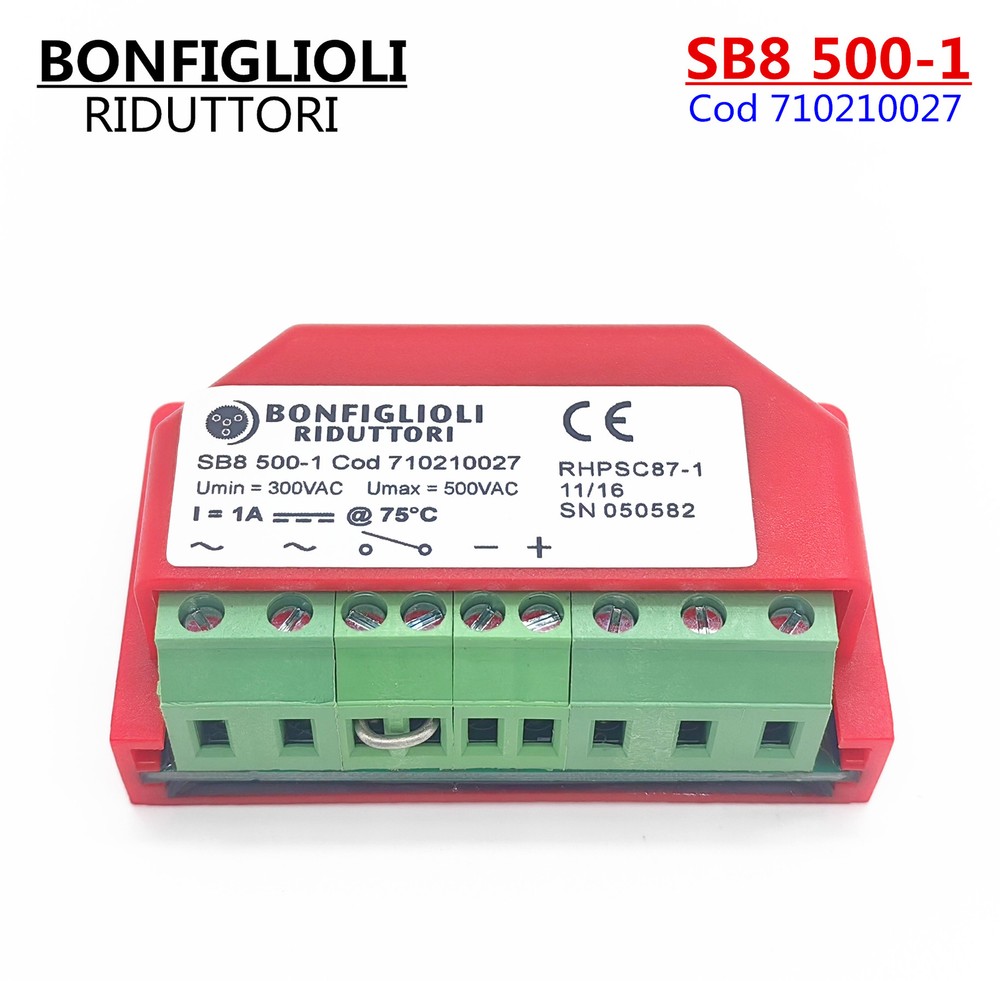 BONFIGLIOLI RIDUTTORI SB8 500-1 cod 710210027 RHPSc87-1 Motor Brake Rectifier