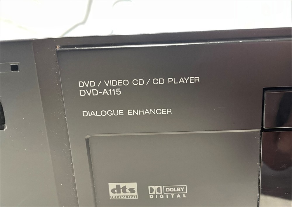 PANASONIC DVD-A115U DVD/CD PLAYER TESTED Works