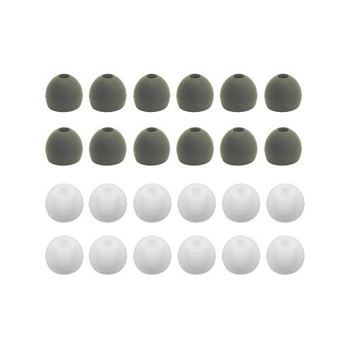 12 pairs silicone ear tips replacement ear tips for Atomic Floyd earbuds