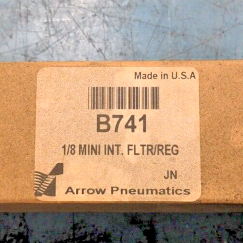 B741 1/8" Arrowick Filter/Regulator Arrow Pneumatics