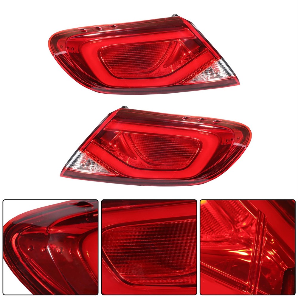 Driver Passenger Side Tail Lights for 200 2015-2017 68110361AA