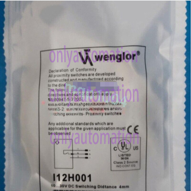 1PC New Original wenglor I12H001 sensor proximity switch~