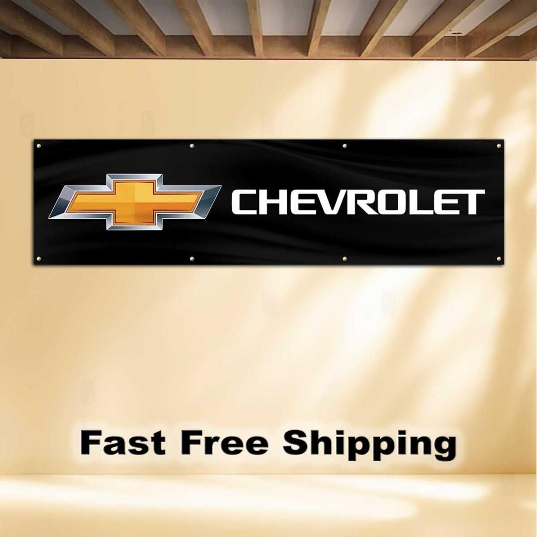 Chevrolet Flag 2'X8' BANNER FLAG