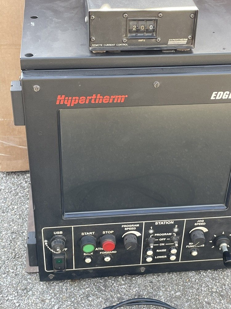 Hypertherm Edge Pro Shape Cutting System CNC 090046 & Remote Current Controls